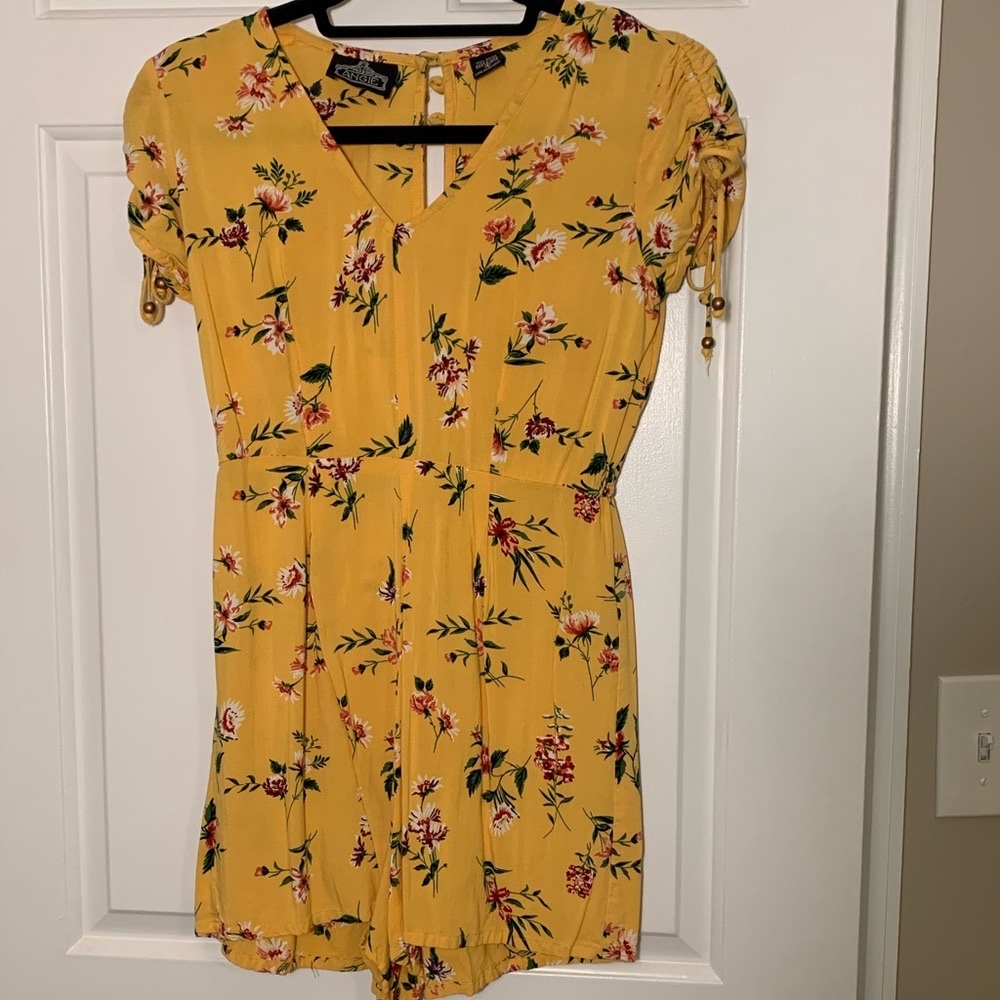 Yellow romper